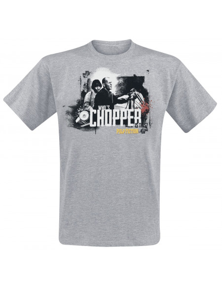 Pulp Fiction Chopper T-shirt gris chiné