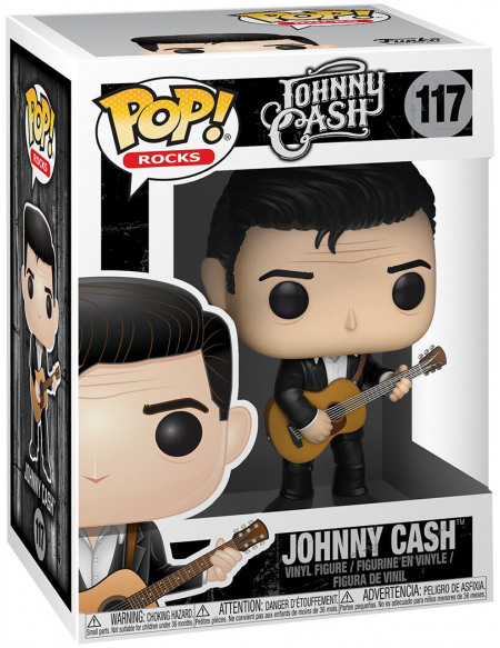 Johnny Cash Johnny Cash Rocks Vinyl Figure 117 Figurine de collection Standard