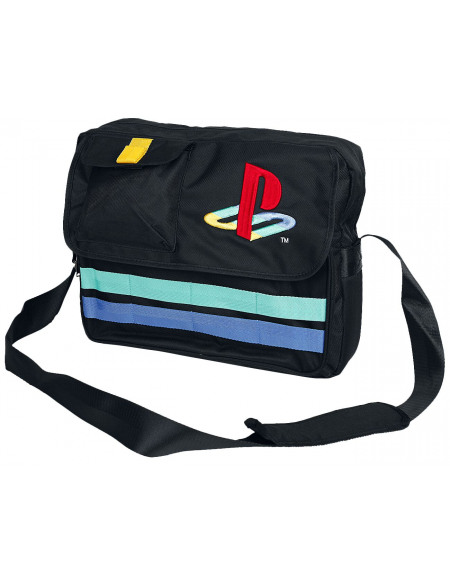 Playstation Sac Logo Rétro Besace multicolore