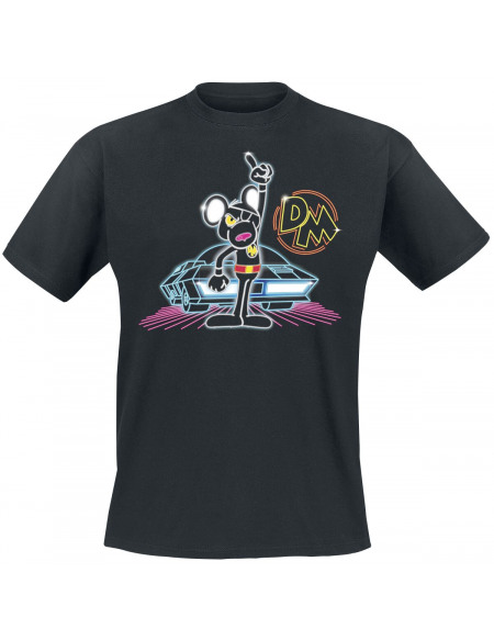 Danger Mouse Ready For Action! T-shirt noir