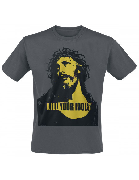 Kill Your Idols T-shirt anthracite