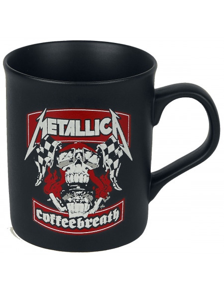 Metallica Coffeebreath Mug noir mat
