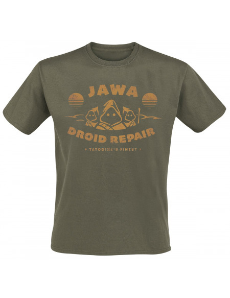 Star Wars Jawa Droid Repair T-shirt kaki