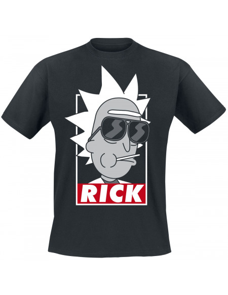 Rick & Morty Rick T-shirt noir