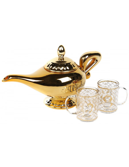 Aladdin Lampe Magique Théière multicolore