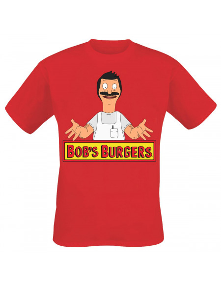 Bob's Burgers Bob Belcher T-shirt rouge