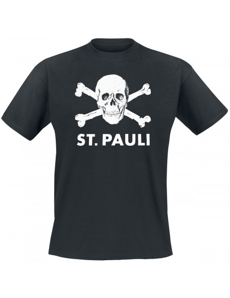 FC St. Pauli Skull T-shirt noir