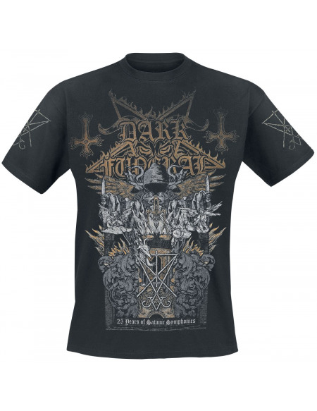 Dark Funeral 25 Years Of Satanic Symphonies T-shirt noir