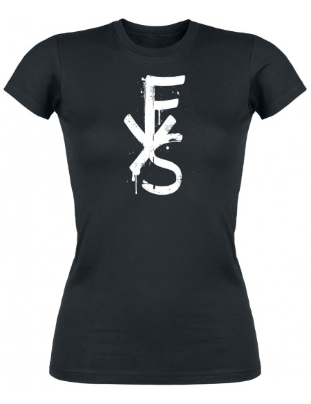 Tribe & Arrow FYS T-shirt Femme noir