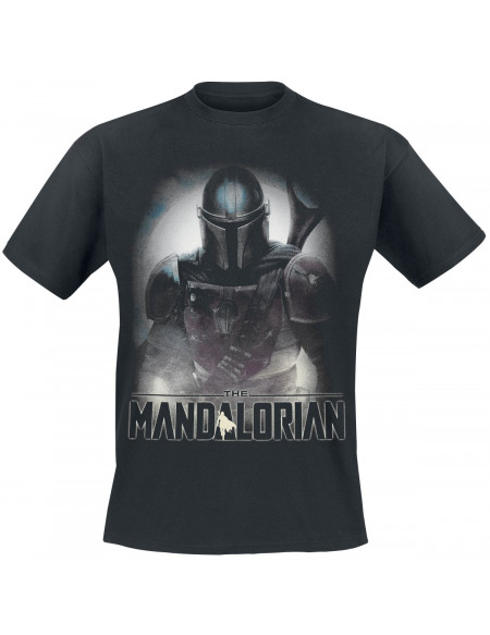 Star Wars The Mandalorian - Fighter T-shirt noir
