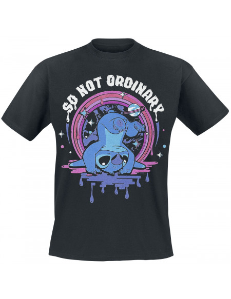 Lilo & Stitch Not Ordinary T-shirt noir