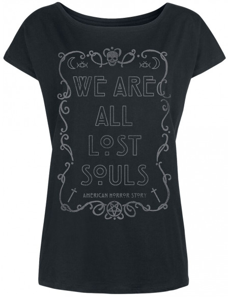 American Horror Story Lost Souls T-shirt Femme noir