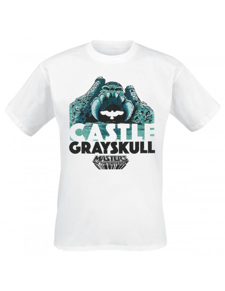 Masters Of The Universe Castle Grayskull T-shirt blanc