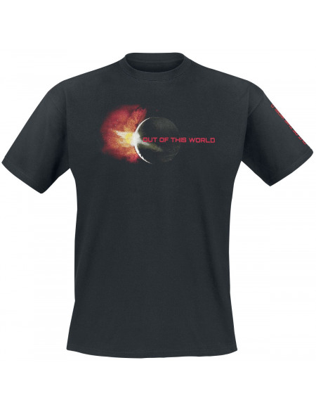 NASA Sunset T-shirt noir