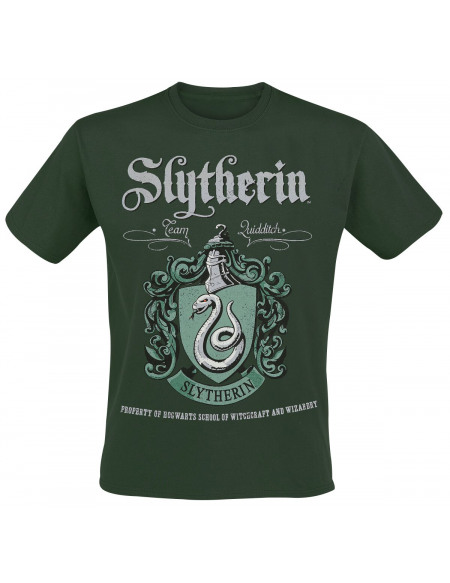 Harry Potter Serpentard T-shirt vert