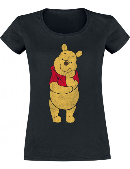 Winnie L'Ourson Winnie L'Ourson T-shirt Femme noir