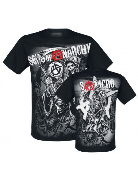 Sons Of Anarchy Faucheur T-shirt noir
