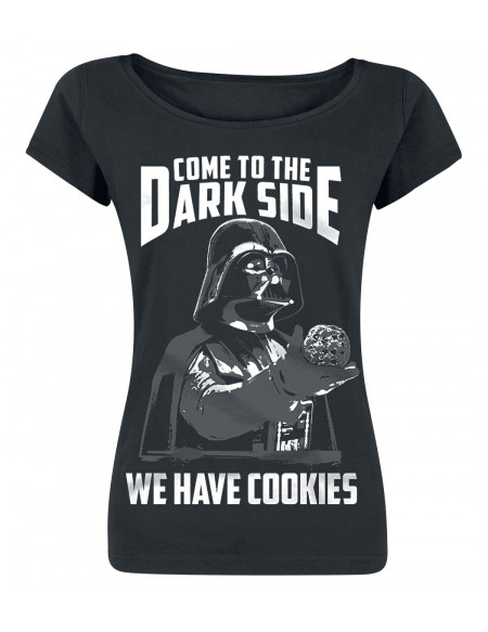 Star Wars Dark Vador - We Have Cookies T-shirt Femme noir