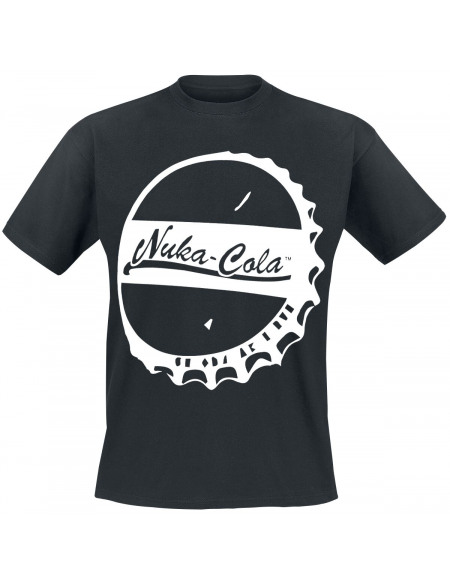 Fallout 4 - Capsule Nuka-Cola T-shirt noir