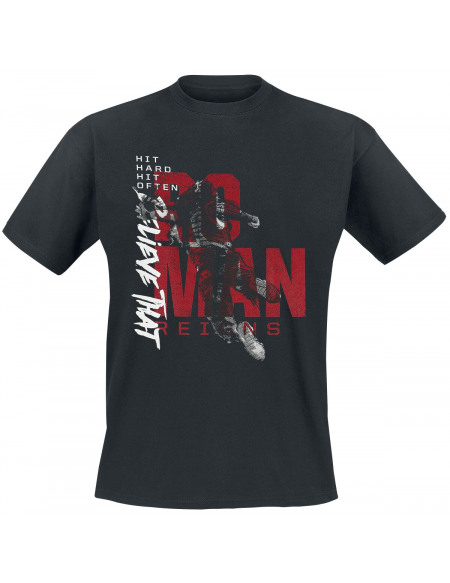 WWE Roman Reigns T-shirt noir