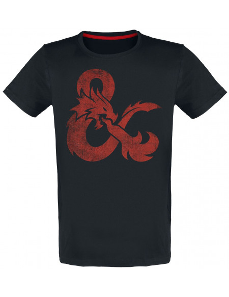 Dungeons and Dragons Drache T-shirt noir