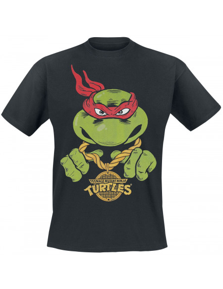 Les Tortues Ninja Raphael T-shirt noir