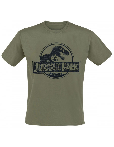 Jurassic Park Logo T-shirt vert