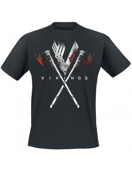 Vikings Axe To Grind T-shirt noir