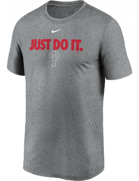 MLB Nike - Philadelphia Phillies Legends T-shirt gris sombre chiné