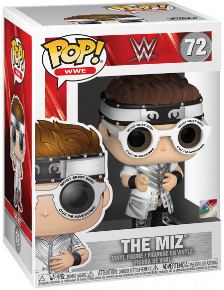 WWE The Miz - Funko Pop! n°72 Figurine de collection Standard