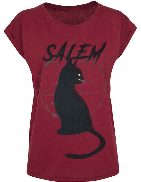 Les Nouvelles Aventures de Sabrina Salem T-shirt Femme bordeaux