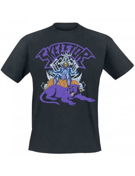Masters Of The Universe Skeletor On Throne T-shirt noir