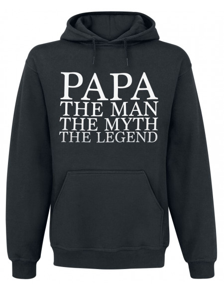Papa - The Man Sweat à capuche noir