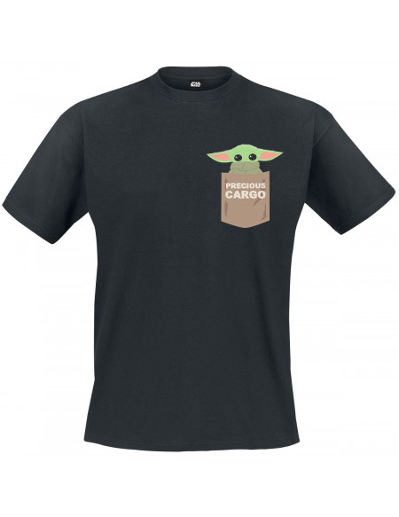 Star Wars The Mandalorian - Precious Cargo T-shirt noir