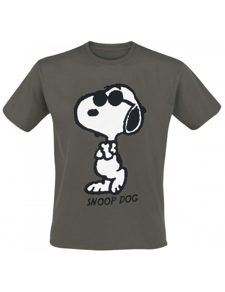 Snoopy Snoop Dog T-shirt kaki