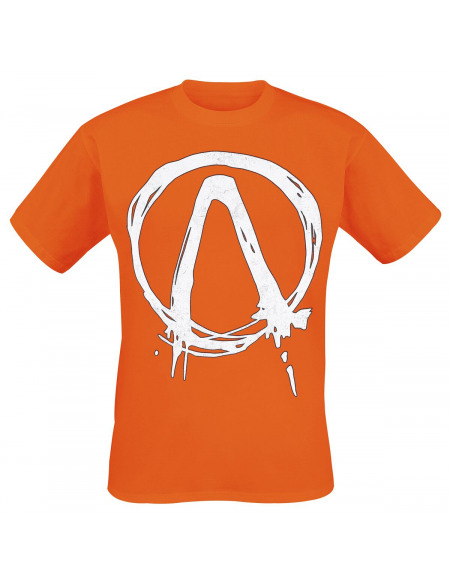 Borderlands Logo T-shirt orange