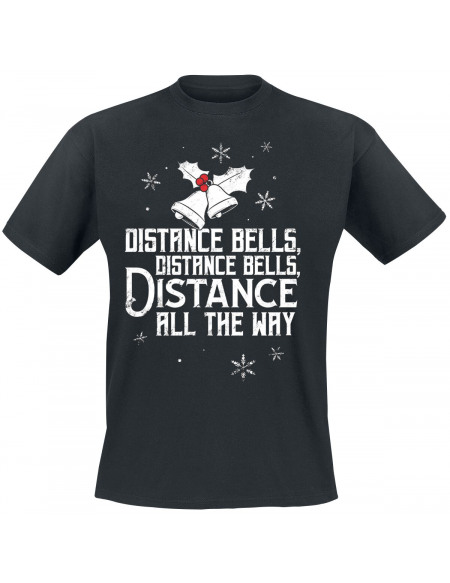 Distance Bells T-shirt noir