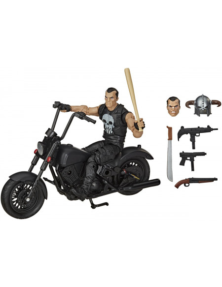 The Punisher The Punisher & Sa Moto Figurine articulée Standard