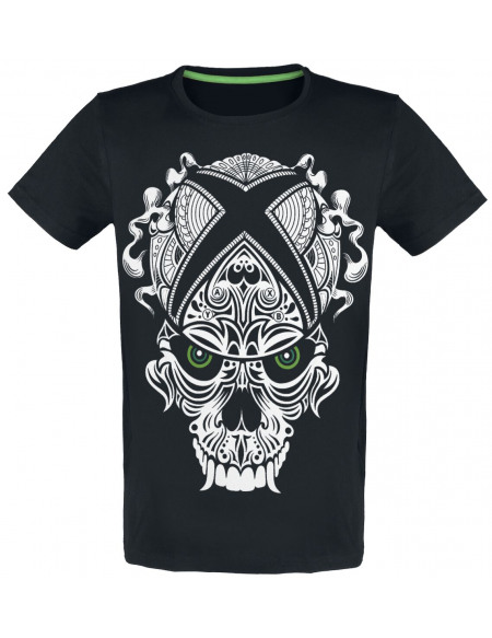 Xbox Crâne T-shirt noir