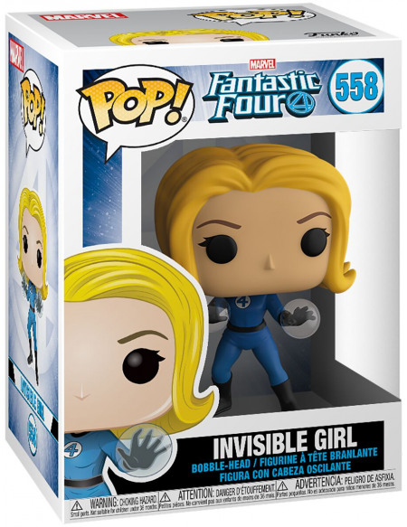 Figurine Funko Pop Marvel Fantastic Four Invisible Girl