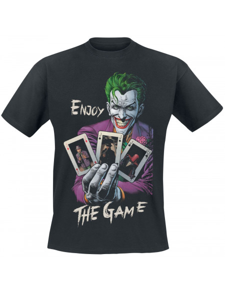 Le Joker Enjoy The Game T-shirt noir