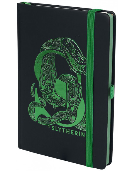 Harry Potter Serpentard - Carnet Premium Cahier noir/vert