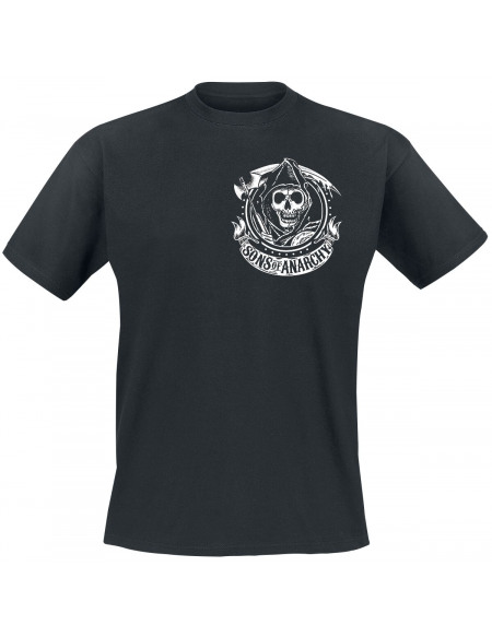 Sons Of Anarchy Charming California T-shirt noir