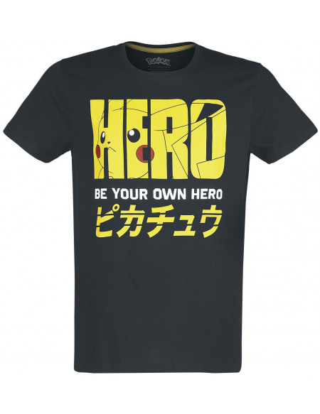 Pokémon Olympics - Pika Hero T-shirt noir