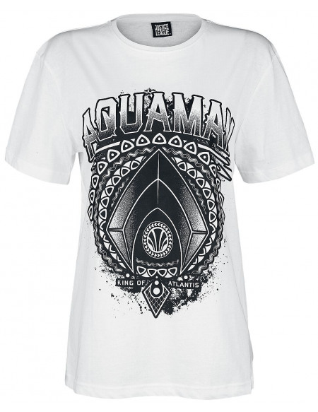 Aquaman King Of Atlantis T-shirt Femme blanc