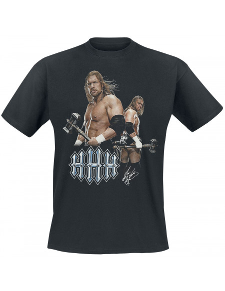 WWE Triple H T-shirt noir