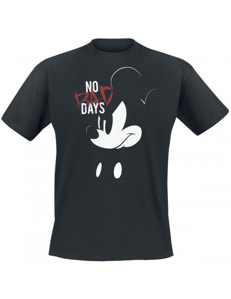 Mickey & Minnie Mouse Very Bad Mouse T-shirt noir