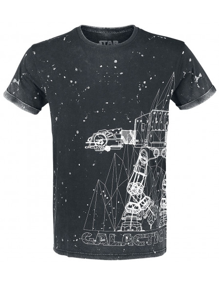 Star Wars AT-AT Walker T-shirt noir