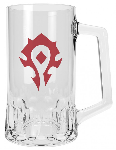 World Of Warcraft Horde Logo Chope à bière transparent