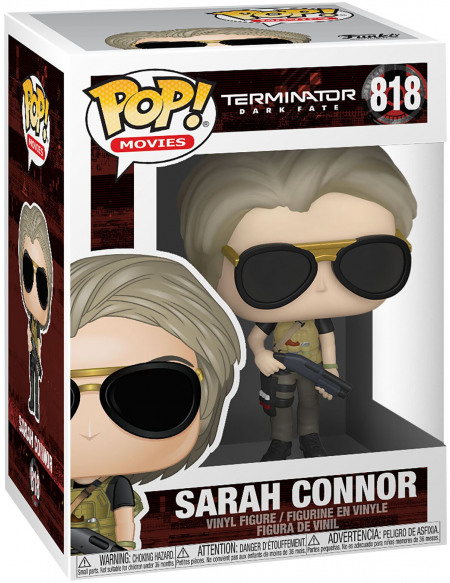 Terminator Dark Fate - Sarah Connor (Chase Edition Possible) - Funko Pop! n°818 Figurine de collection Standard